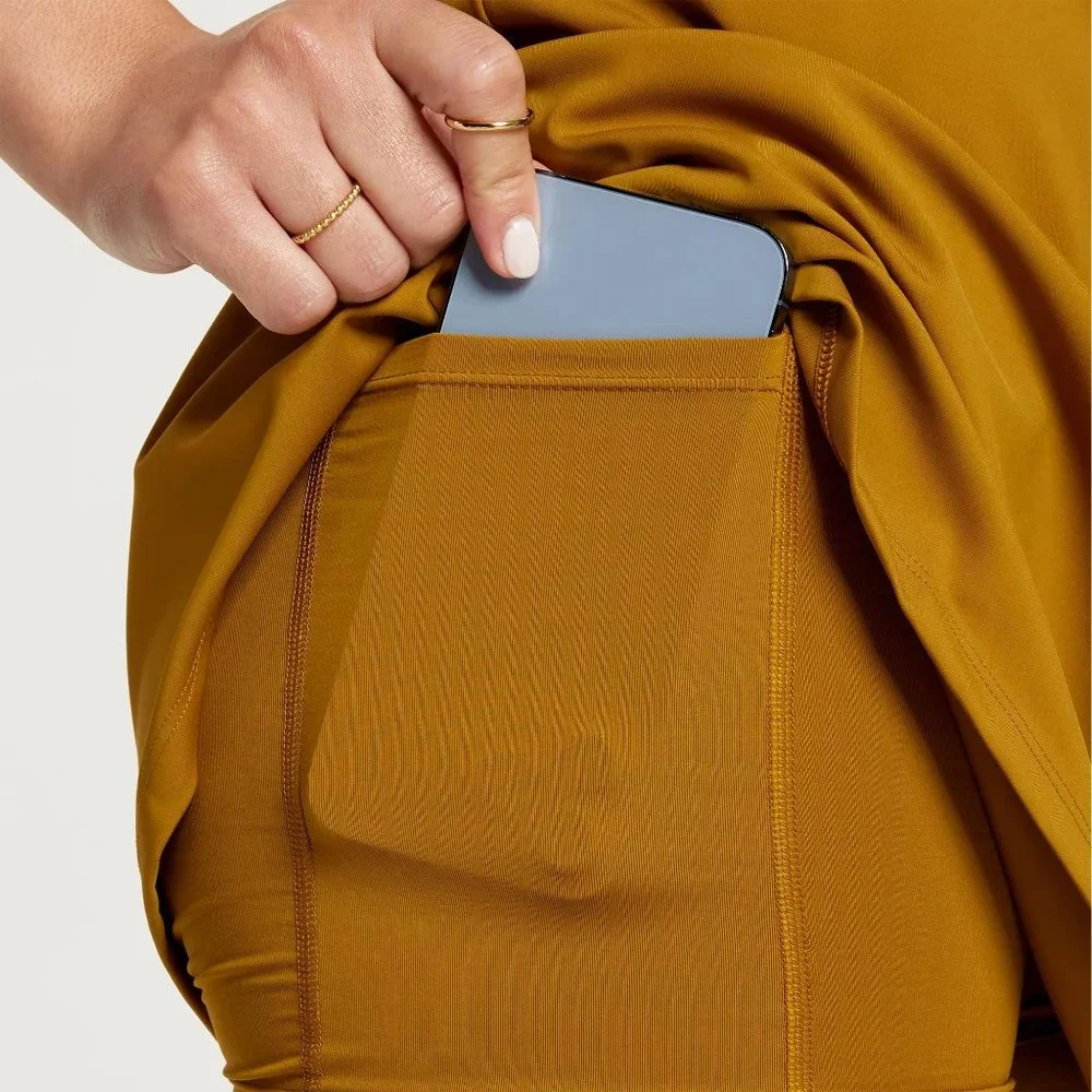 NWT CALIA Women's V-Neck Exercise Dress - Picture 5 of 5